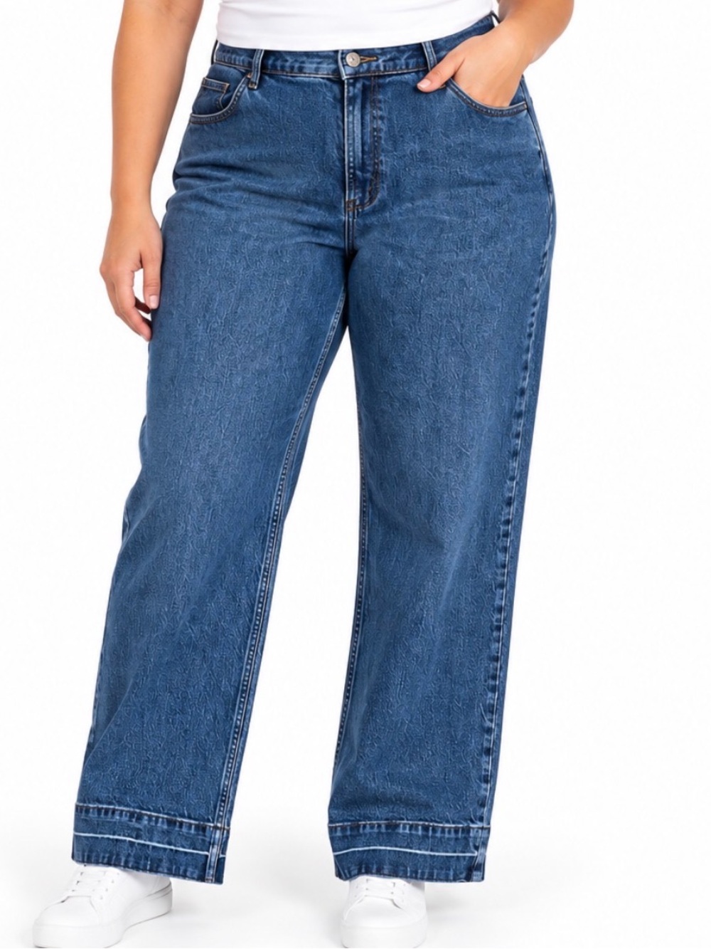 Abercrombie & Fitch The 90's relaxed Jean High Rise SZ 12 waist 31" wide leg